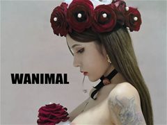 WANIMAL王动官方出品2017年11月VIP无圣光人体艺术套图