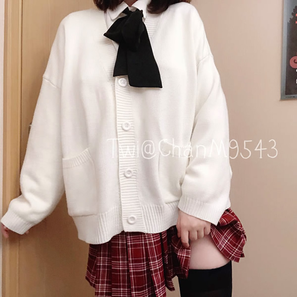 图片[4]-恶犬小姐姐最新作品-日系学生针织-魅姬兔